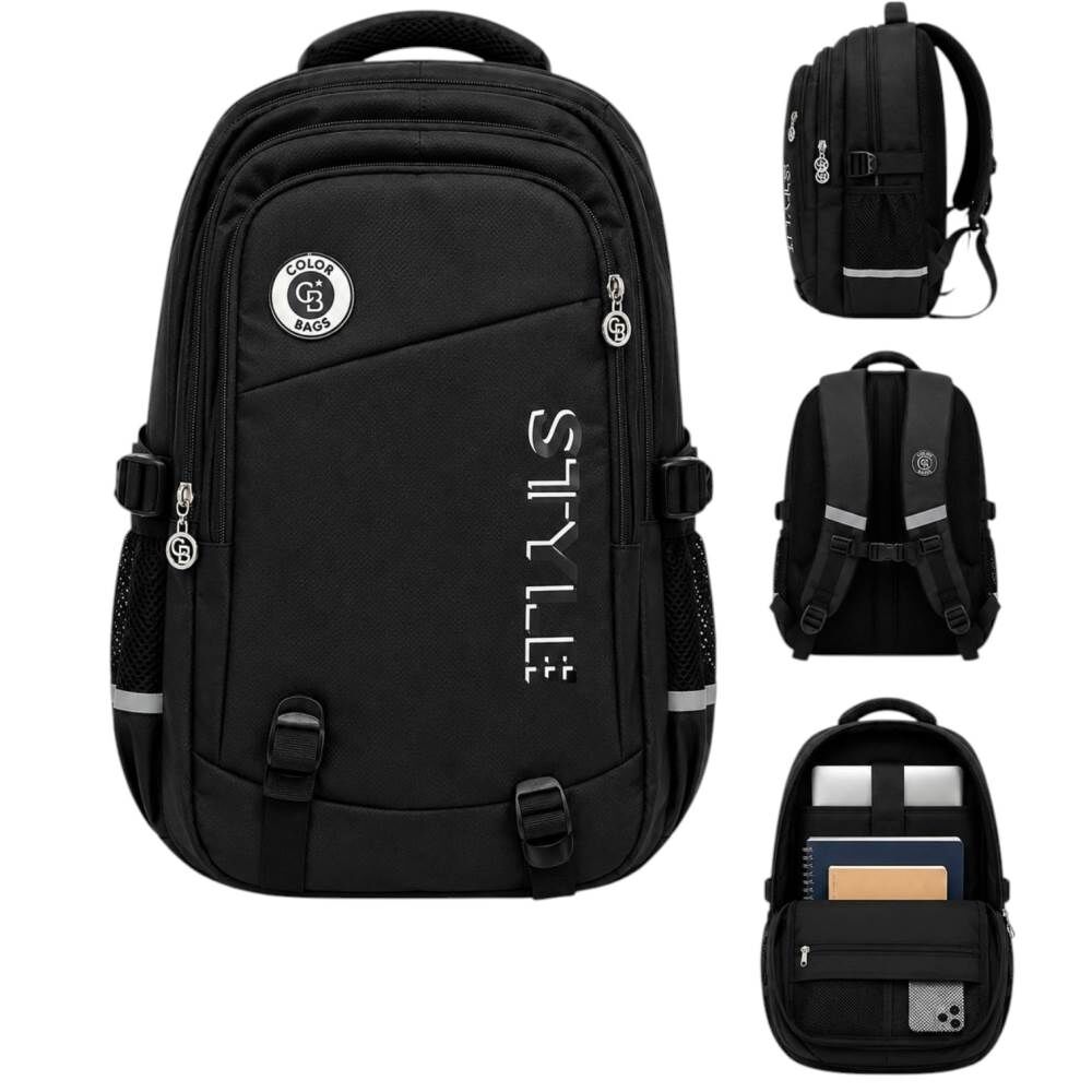 Color Bags B68 Siyah Sırt Çantası