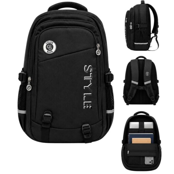 Color Bags B68 Siyah Sırt Çantası
