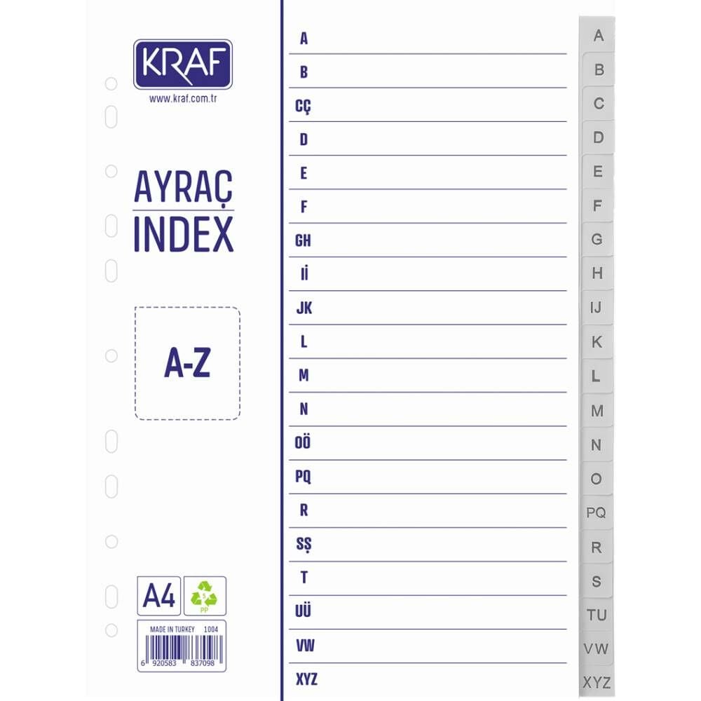 Kraf Seperatör 1004 A-Z