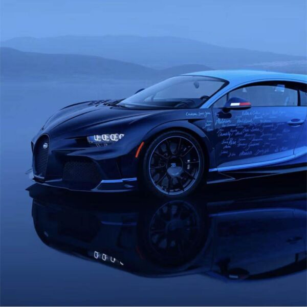 Cada JK8808 Mekanik Bugatti Model Araba 798 Parça Block Oyuncak