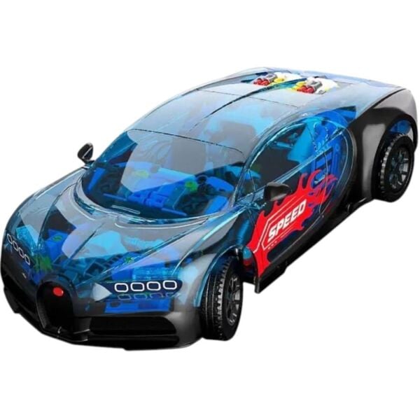 Cada JK8808 Mekanik Bugatti Model Araba 798 Parça Block Oyuncak