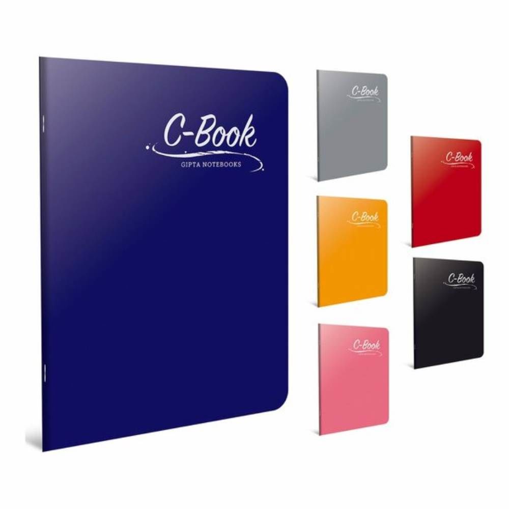 C Book A5 60 Yaprak Çizgili Plastik Kapak Okul Defteri 6911