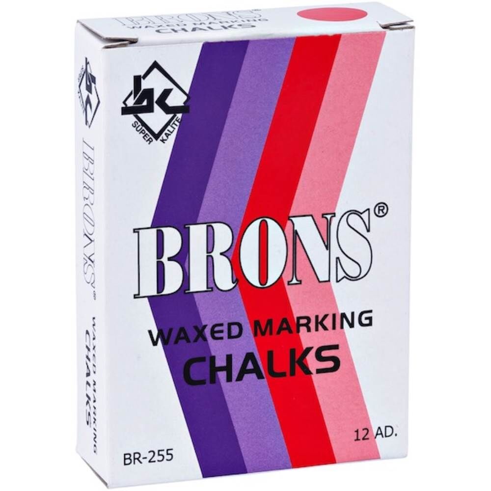 Brons Yağlı Marka Tebeşir Kırmızı BR-255