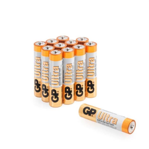GP G-Tech LR03 AAA Boy Ultra Alkalin İnce Kalem Pil 12'li Paket GP24AU-VS12