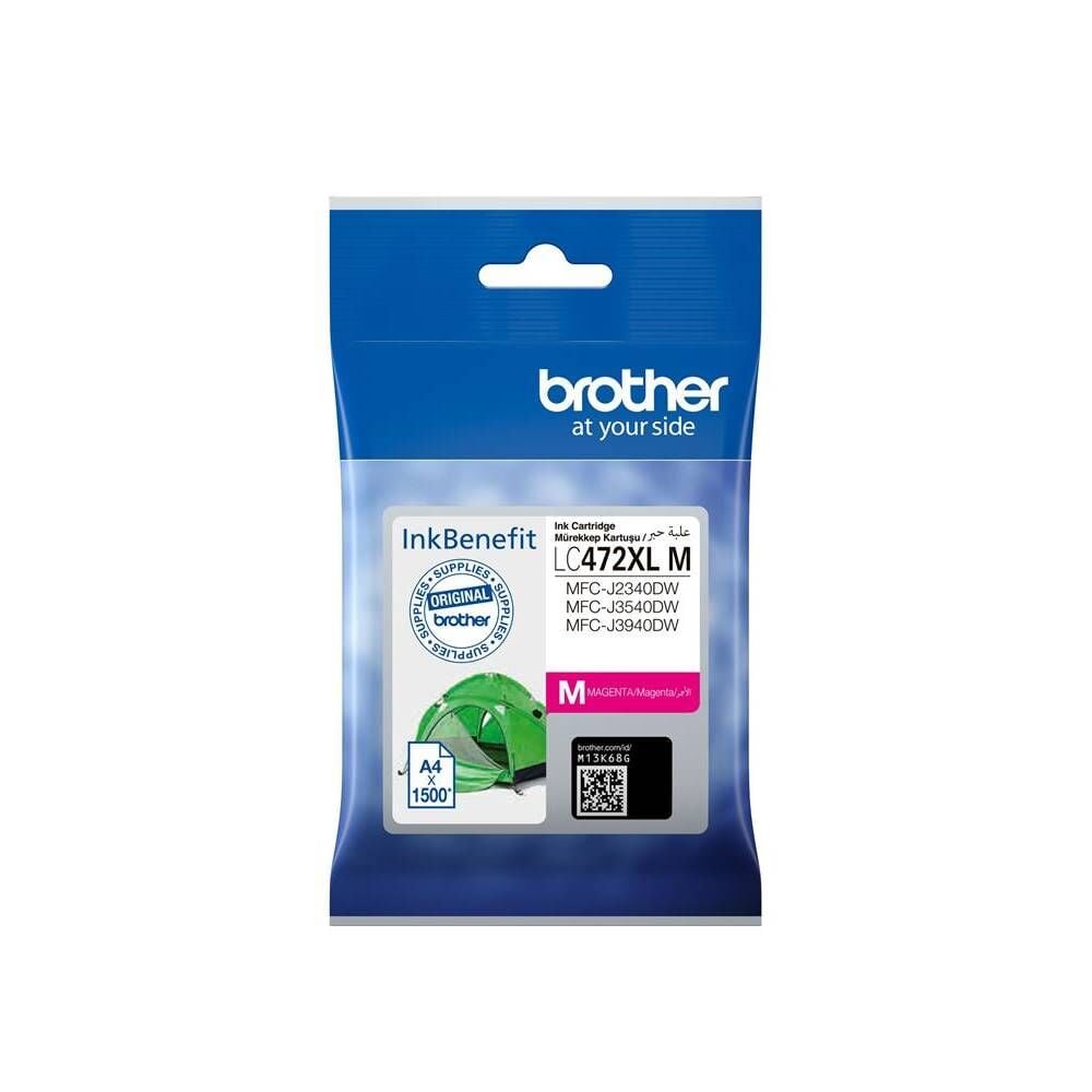 Brother LC472XLM Magenta Kırmızı Kartuş MFC-J2340-J3540-J3940 1.500 Sayfa