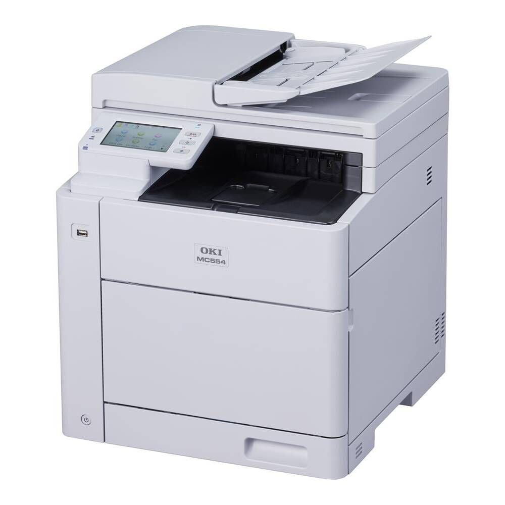 OKI 9006252 MC554DN A4 ÇOK FONKSİYONLU RENKLİ LAZER YAZICI- TARAYICI-FOT.-FAX 32ppm