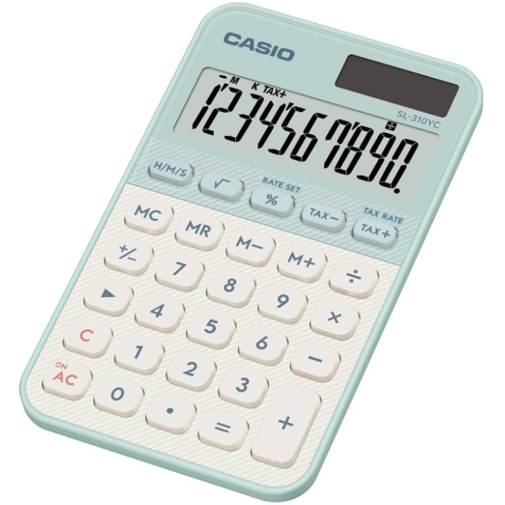 Casıo Hesap Makinesi Cep Tipi Sl-310Yc-Lg-W-Dp