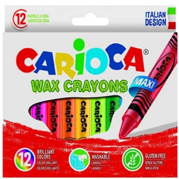 Carıoca Pastel Boya Yık. Wax Maxı 12 Li 42369