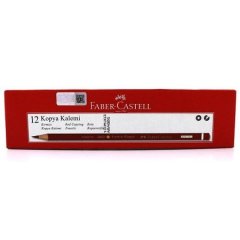 Faber Castell Kırmızı Kalem 12'li 1410000