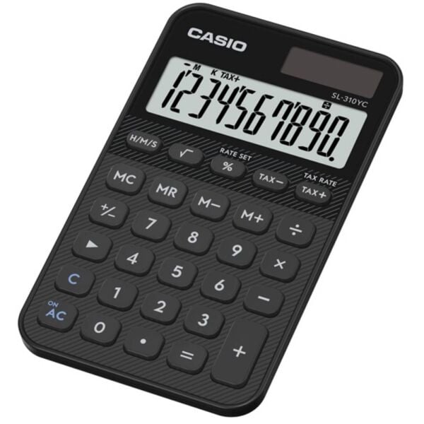 Casıo Hesap Makinesi Cep Tipi Sl-310Yc-Bk-W-Dp