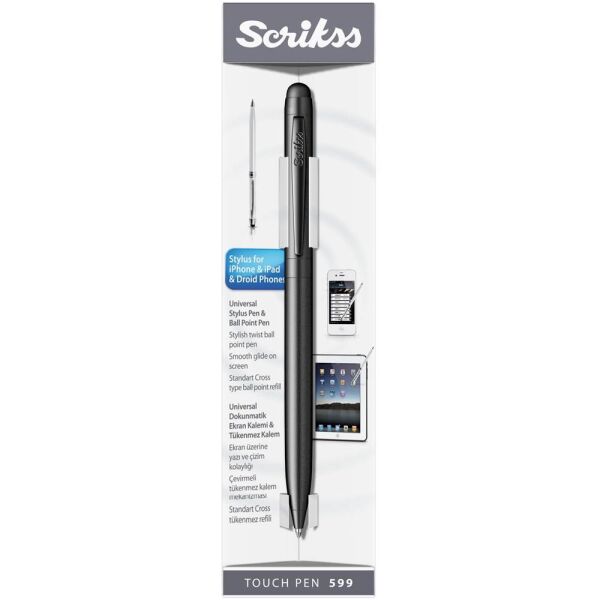 Scrikss 599 Touch Pen Siyah