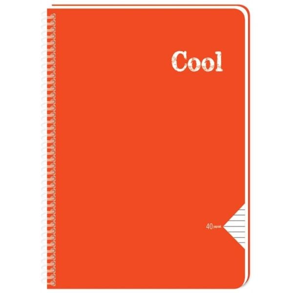 Keskin Defter Coll A4 Spiralli Pp Kapak 60 Yp. Çizgili 321601-99