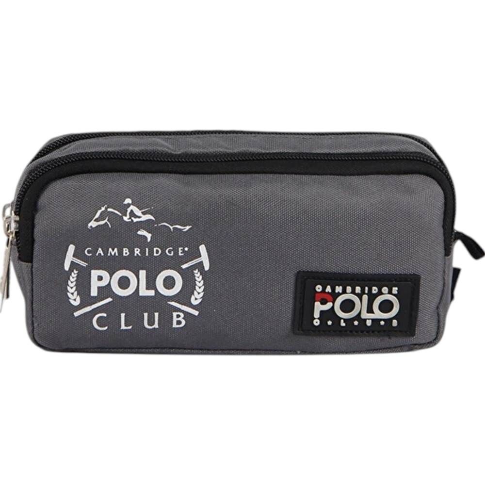 Cambridge Polo Urban Çift Bölmeli Kalem Çantası 3023 Gri