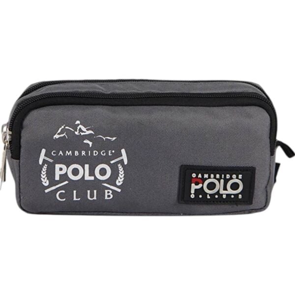Cambridge Polo Urban Çift Bölmeli Kalem Çantası 3023 Gri