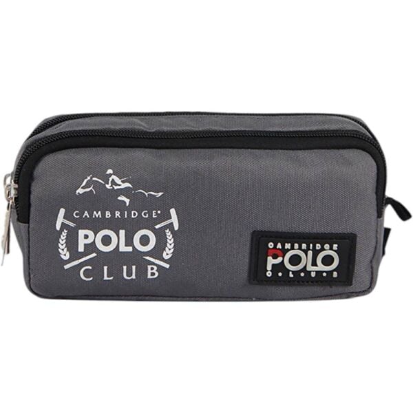 Cambridge Polo Urban Çift Bölmeli Kalem Çantası 3023 Gri