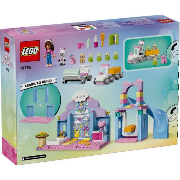 LEGO® Gabby's Dollhouse Gabby'nin Kedicik Bakım Odası 10796