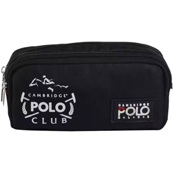 Cambridge Polo Urban Çift Bölmeli Kalem Çantası 3023 Siyah