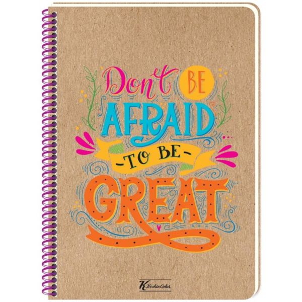 Keskin Defter Doodles A4 100 Yp. Çizgili 415631-99