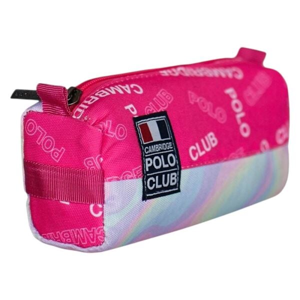 Cambridge Polo Rococo Çift Bölmeli Kalem Çantası 4012 Pembe