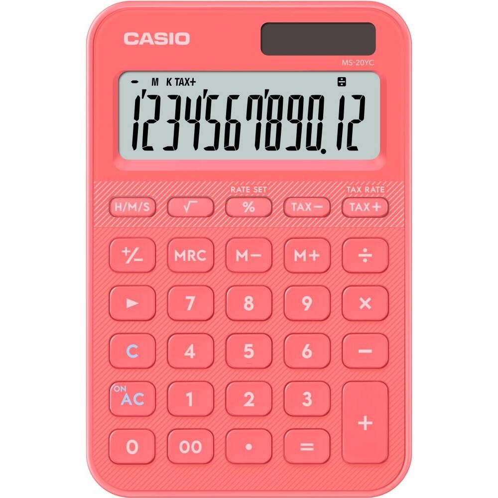 Casıo Hesap Makinesi Masaüstü Ms-20Yc-Cl-W-Dp