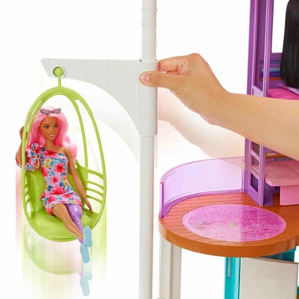 Barbie Tatil Evi Oyun Seti HCD50