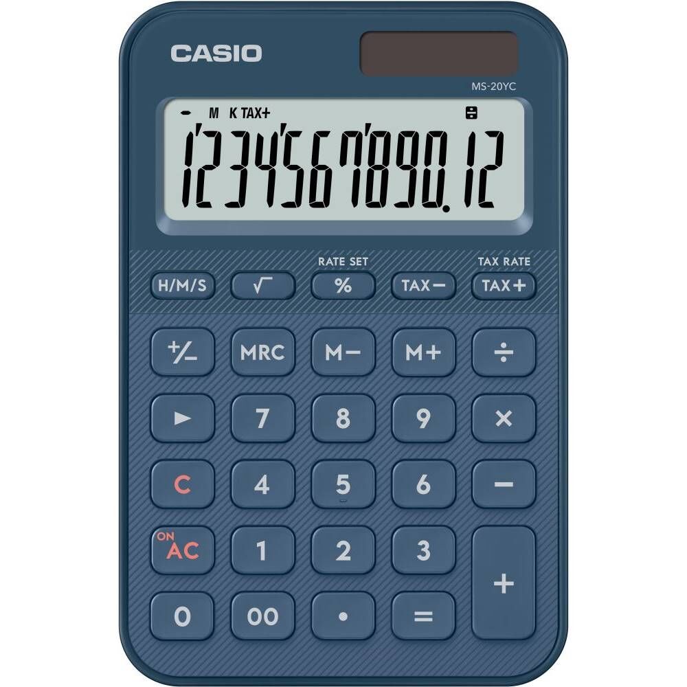Casıo Hesap Makinesi Masaüstü Ms-20Yc-Ny-W-Dp