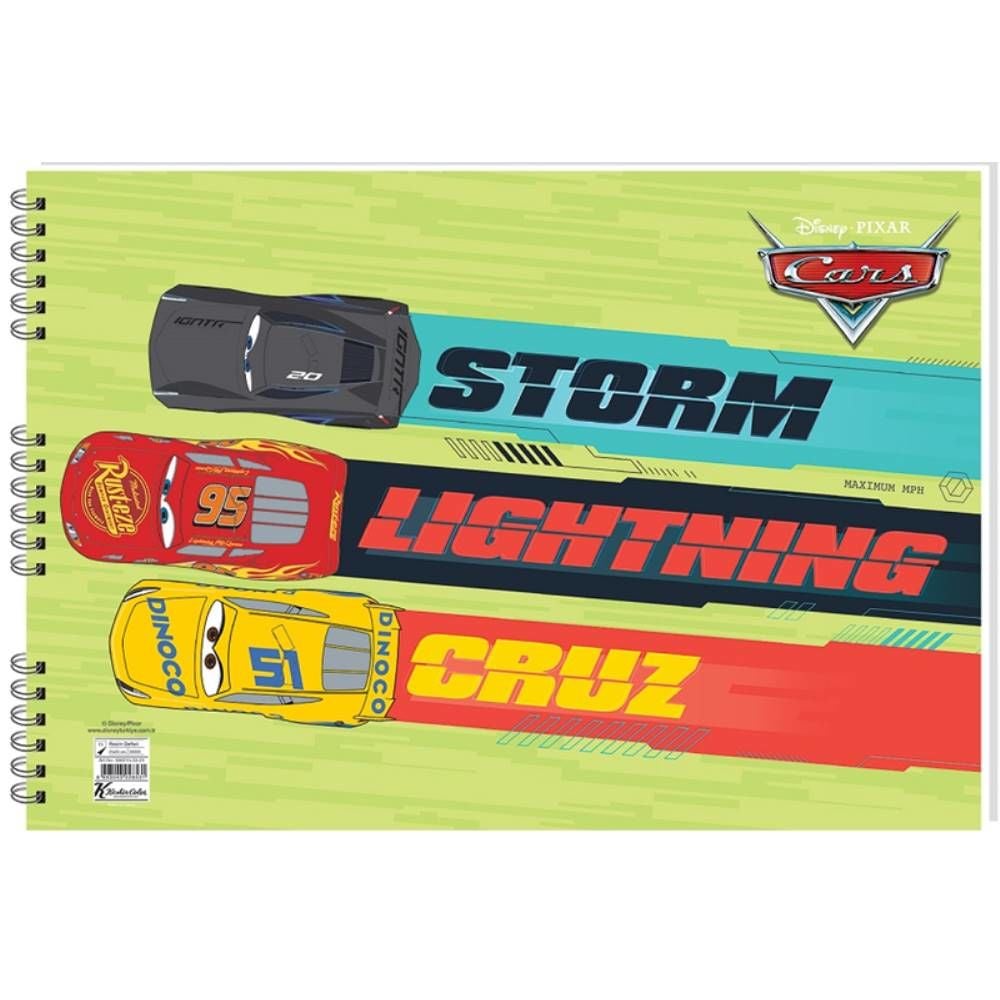Keskin Resim Defteri Cars 25X35 15Yp. 300215-33