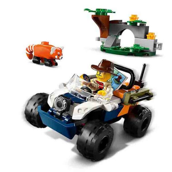 LEGO® City Orman Kaşifinin ATV’li Kırmızı Panda Görevi 60424