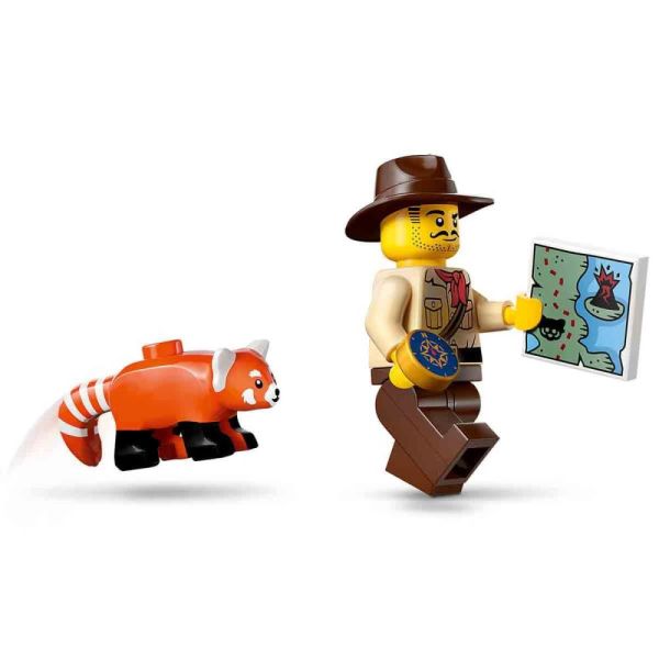 LEGO® City Orman Kaşifinin ATV’li Kırmızı Panda Görevi 60424