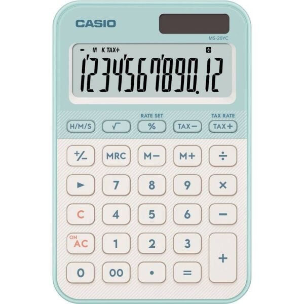 Casıo Hesap Makinesi Masaüstü Ms-20Yc-Lg-W-Dp