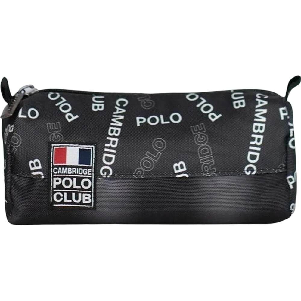 Cambridge Polo Rococo Çift Bölmeli Kalem Çantası 4012 Siyah