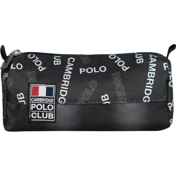 Cambridge Polo Rococo Çift Bölmeli Kalem Çantası 4012 Siyah