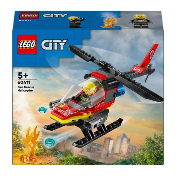 LEGO® City İtfaiye Kurtarma Helikopteri 60411