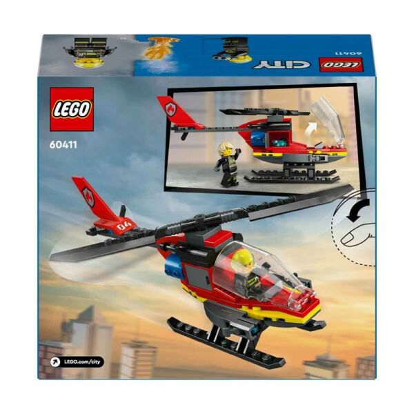 LEGO® City İtfaiye Kurtarma Helikopteri 60411