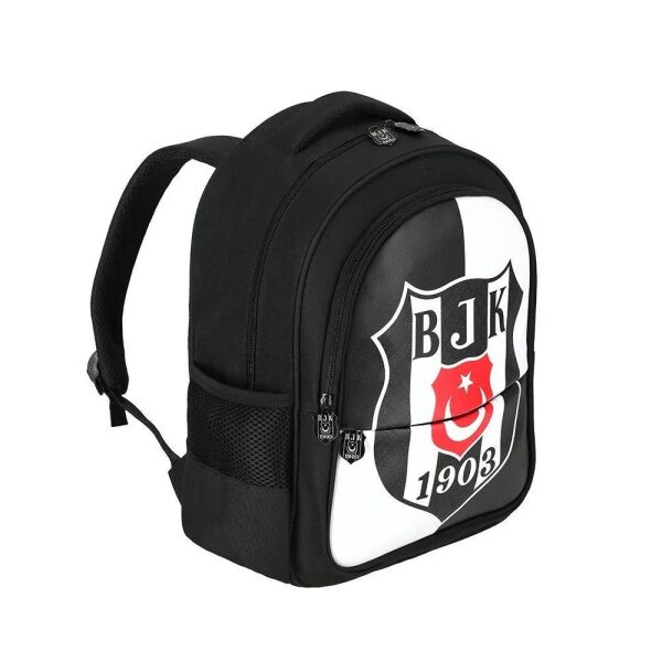 Beşiktaş BJK 1903 Logo Desenli Suni Deri İlkokul Çantası 25360