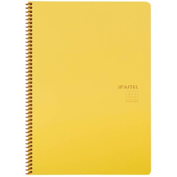 Keskin Defter Pastel Note A4 Spiralli Pp Kapak 80 Yp. Çizgili 327721-99