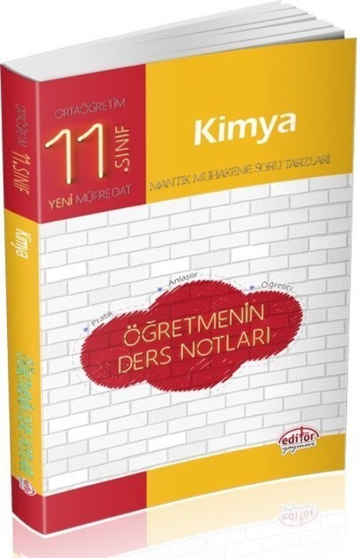 Editör 11.Sınıf Kimya Öğretmenin Ders Notları