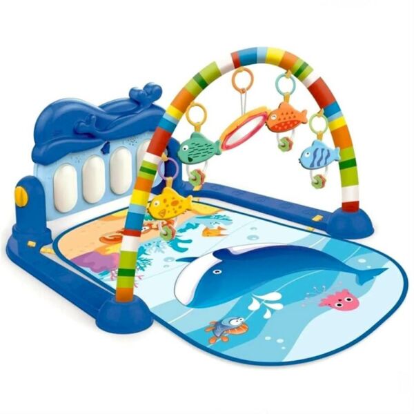 Babycim Piyanolu Balina Oyun Halısı 0631