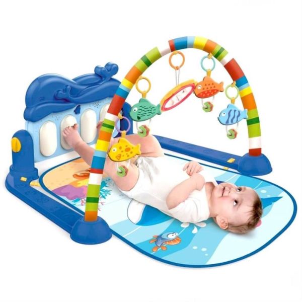 Babycim Piyanolu Balina Oyun Halısı 0631