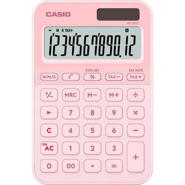 Casıo Hesap Makinesi Masaüstü Ms-20Yc-Lp-W-Dp