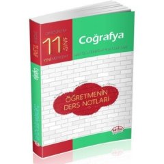 Editör 11 Sınıf Coğrafya Öğretmenin Ders Notları
