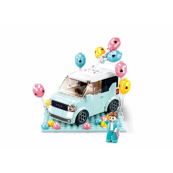 Sluban Mini Handcraft Party Car Mavi 265000