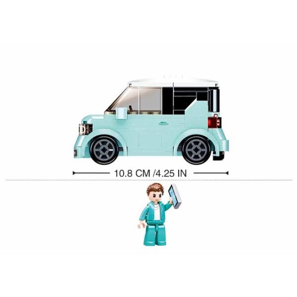 Sluban Mini Handcraft Party Car Mavi 265000