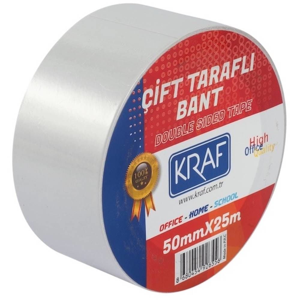 Kraf Çift Taraflı Bant 50Mm X 25M 2550G