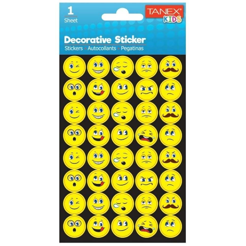 Tanex Sticker Gülenyüz Serisi 25026