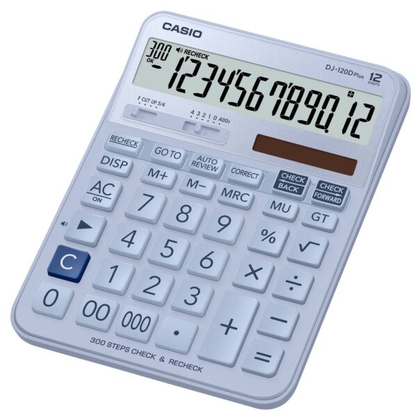Casıo Hesap Makinesi Masaüstü Dj-120D-Lb-Wadp