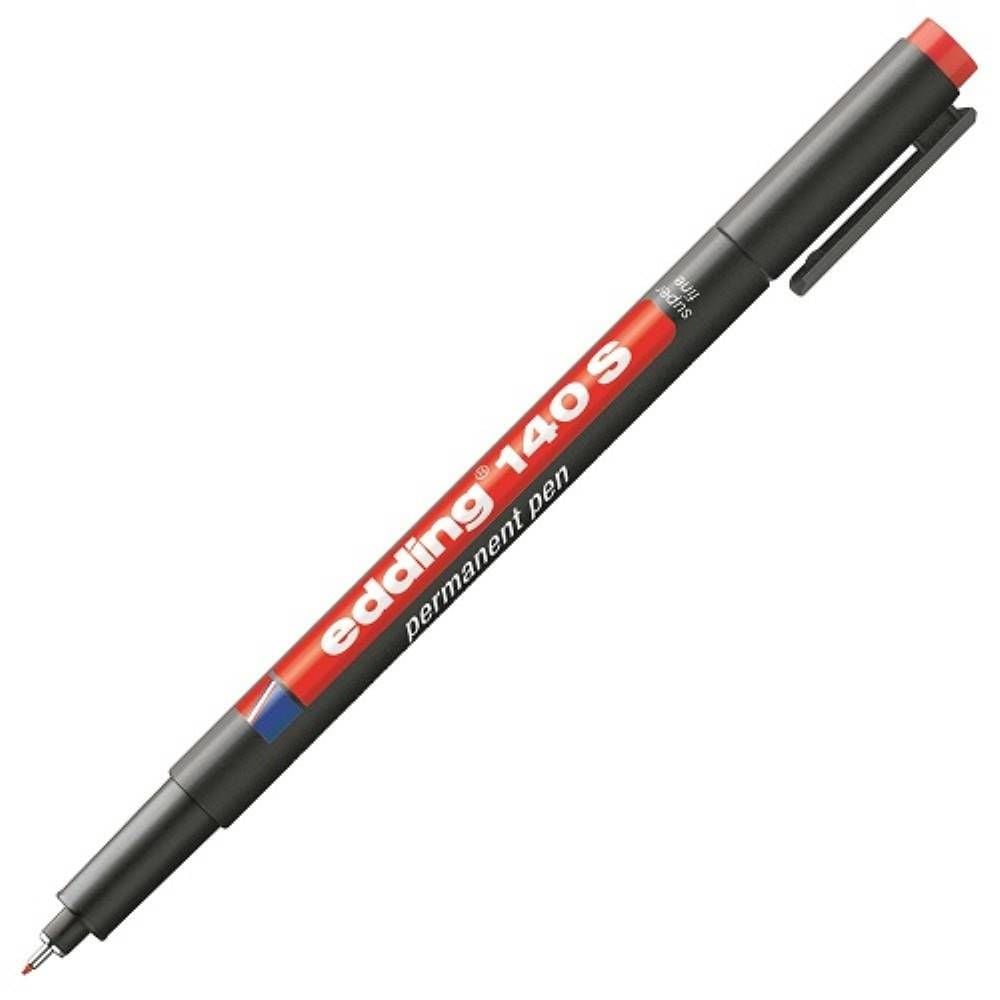 Eddıng Asetat Kalemi E-140S Kırmızı