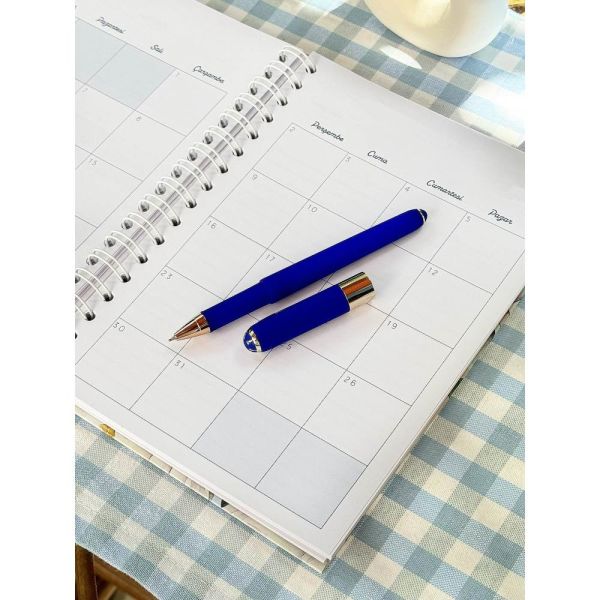 Victorias Journals 2024-2025 17x23 Lastikli Gizli Spiralli Akademik Ajanda 124-1268
