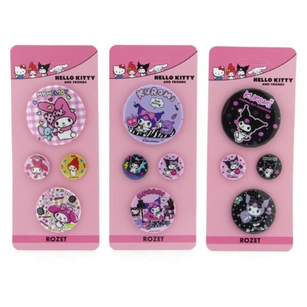 Hello Kitty Rozet 4 lü