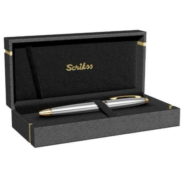 Scrikss 88 Gold Krom Roller Kalem